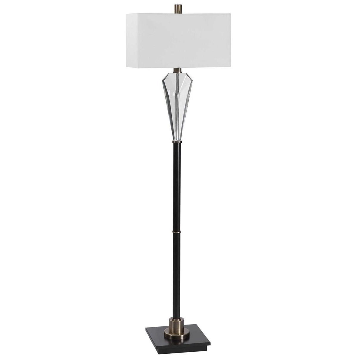 Uttermost Floor Lamps 28198 1 Cora Contemporary Floor Lamp